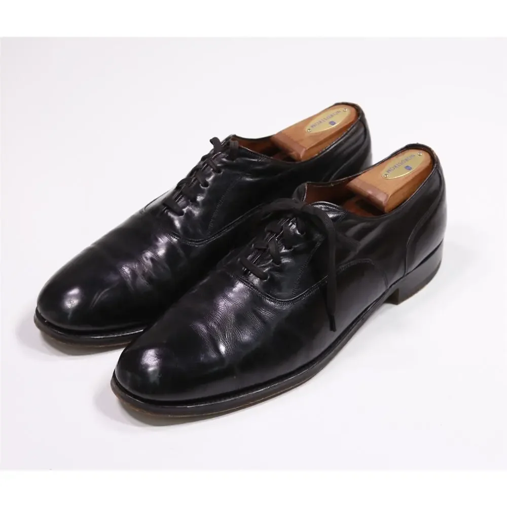 Cole Haan Made in England Black Lace-Up Oxford Leather Dress Shoes Mens 11 D